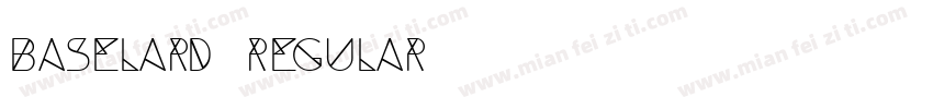 Baselard Regular字体转换